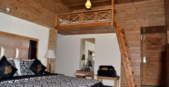 Swiss Wood Hotel Манали Экстерьер фото